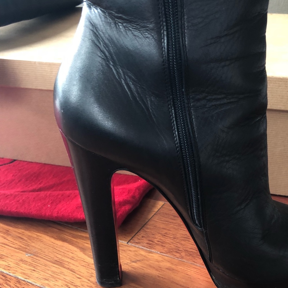 Christian Louboutin gently warn Blk Heel VIP BOOT